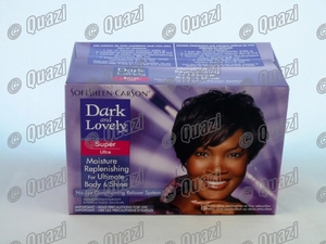 Dark & Lovely No lye relaxer kit super